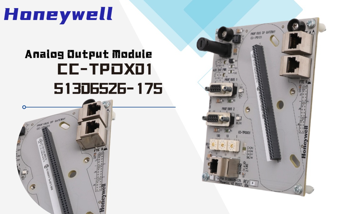 Precision and Flexibility: The CC-TPOX01 Honeywell Analog Output Module